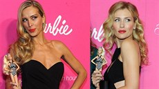 Petra N�mcová a Daniela Pe�tová na party Barbie a Sports Illustrated Swimsuit...