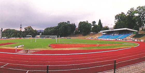 Současný fotbalový stadion ve Varnsdorfu