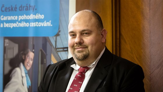 Generální ředitel Českých drah Daniel Kurucz.