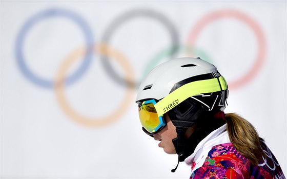 Ester Ledecká na hrách v So�i