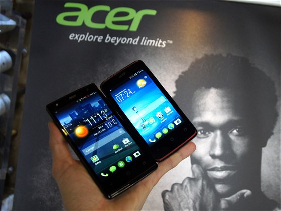 Acer Liquid E3 a Z4 na veletrhu MWC v Barcelon