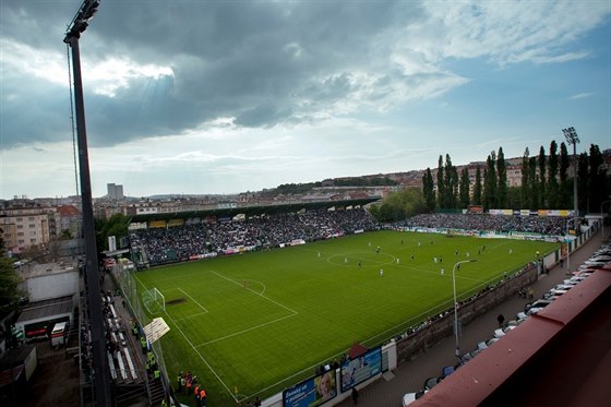 olíek, domovské sídlo fotbalového klubu Bohemians 1905