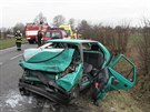 Dopravní nehoda na silnici mezi Blenem a Nepasicemi na Královéhradecku. (19....