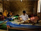 Krizová zdravotnická pomoc Léka bez hranic v uprchlickém táboe Rohing v...