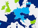 Pomr náklad zamstnavatele ke mzd ve vybraných zemích EU
