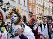 Masopustní veselí ovládlo metropoli.