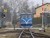 Na nádra�í úzkokolejky v Kamenici nad Lipou