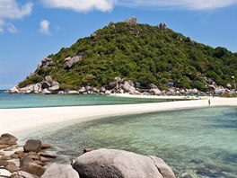 Ko Tao, Thajsko, je malý hornatý a skalnatý ostrůvek, ležící asi hodinu a půl...