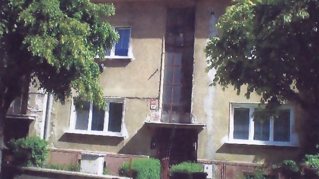Dražený byt Borise Vostrého ve Slovenské ulici ve Znojmě.