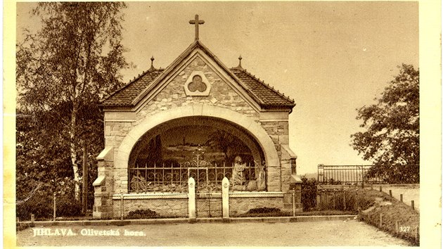 Historick fotografie Olivetsk hory. Tto podob by se mla piblit i po zapoat rekonstrukci.