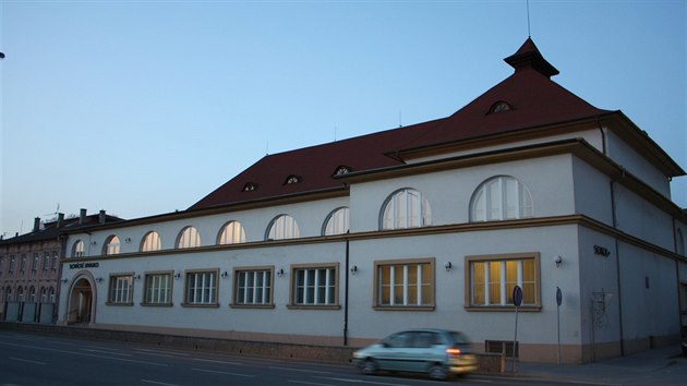 Budova Slovckho divadla v Uherskm Hraditi