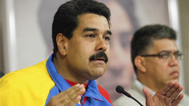 Venezuelsk prezident Nicolas Maduro (20. 2. 2014)