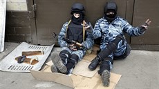 Příslušníci speciálních jednotek Berkut prohlásili, že proti demonstrujícím...