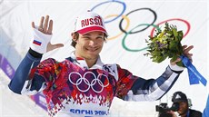 PODRUHÉ ZLATÝ. Americký rodák Vic Wild získal pro Rusko dvě zlaté medaile v...