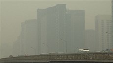 Peking patí k místm z nejhorím ovzduím v ín.