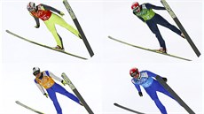 �e�tí sdru�ená�i Tomá� Portyk (vlevo naho�e, po sm�ru hodinových ru�i�ek),...
