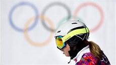 �eská snowboardistka Ester Ledecká vypadla po �tvrtfinálové jízd� v paralelním...
