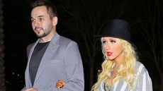 Christina Aguilera se svým snoubencem Mattem Rutlerem