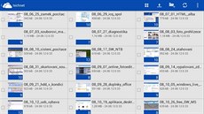 K úloiti OneDrive lze pistupovat pes web nebo prostednictvím aplikací pro...