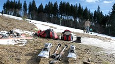 Únorové po�así na �umav� p�ipomíná jaro.