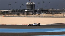 Nico Rosberg ze stáje Mercedes při předsezonních testech v Bahrajnu.