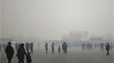 Peking patí k místm z nejhorím ovzduím v ín.