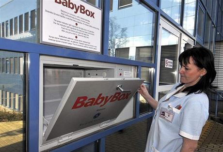 Babybox v budov olomoucké fakultní nemocnice