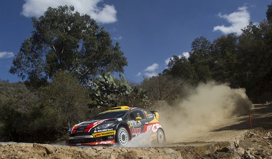 Martin Prokop pi Mexické rallye