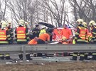 Dopravní nehoda na 78. kilometru u Modletic zablokovala ást Praského okruhu...
