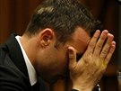 Oscar Pistorius pi tetím dni soudního procesu v jihoafrické Pretorii (5....