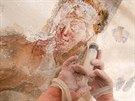 Pi restaurování nalezli v brnnském Místodritelském paláci fresku, která svým...
