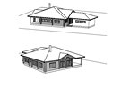 2D vizualizace domu na Slapech