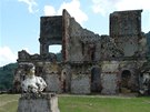 Ruiny paláce Sans-Souci, který slouil Henrimu Christopheovi za královskou