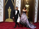Zpvák John Legend doráí na 86. roník cen Americké filmové akademie spolu s...