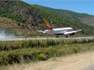 Mezinárodní letit Paro v Bhútánu patí mezi nejnebezpenjí na svt