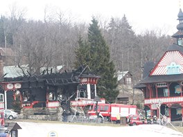 SMUTNÉ PANORAMA. Tento pohled proslul z pohlednic. Te u milovník Beskyd budí...