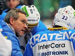 Milan Razým radí plzeňským hokejistům
