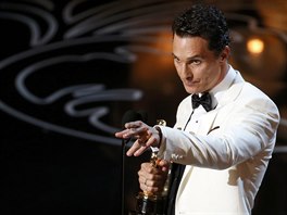 Matthew McConaughey pi dkovné ei. Oscara získal za hlavní roli ve filmu...