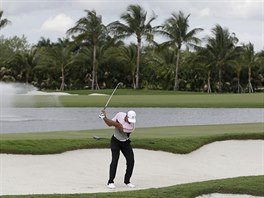 TRNINK. Golfista Tiger Woods se pipravuje na turnaj Cadillac Championship ve...