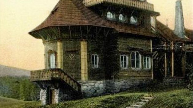 NETRADIN POHLED. V nvrhu Libuna spojil Duan Jurkovi prvky lidov architektury a secese. Slavnostn oteven byla tulna v roce 1899.
