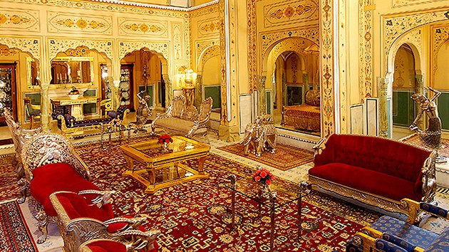 Apartm ahi Mahal, Rad Palace Hotel, Indie, Dajpur