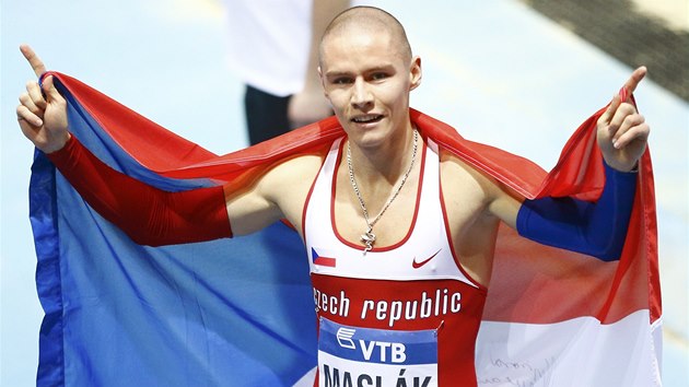 Atlet Pavel Maslk.