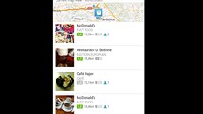 Aplikace Foursquare