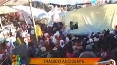 Na karnevalový prvod v Bolívii se zítila lávka pro pí