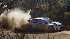 Sébastien Ogier pi Mexické rallye