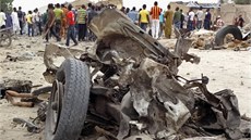 Na triti ve mst Maiduguri zabily náloe nastraené v autech 51 lidí. (2. 3.