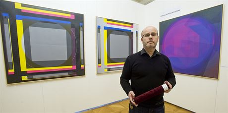 Výtvarník Zbynk Janáek obdrel tuzemské nejprestinjí ocenní umleckých grafik - cenu Vladimíra Boudníka.