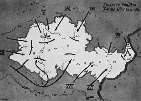 Okupace ech a Moravy byla peliv naplánovaná. Pípadný odpor hodlali nacisté okamit zlomit vemi prostedky. Pevaha, kterou tehdy mli, jim to - na rozdíl od doby mnichovské krize - umoovala.