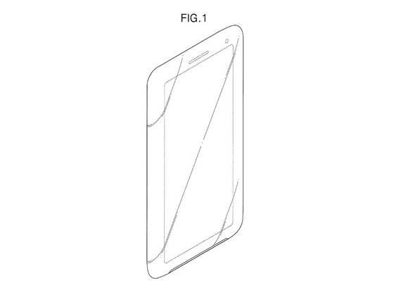 Patent Samsungu na smartphone s displejem s pomrem stran 21:9