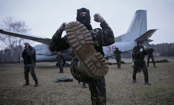 Do ukrajinské armády se po revoluci na Majdanu pihlásily stovky mu.